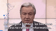 Antonio Guterres World Press Freedom Day GIF by GIPHY News