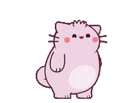 Cat Success Sticker by Pembe