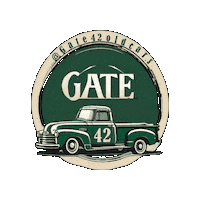 Gate 42 Sticker by Carangos Legais