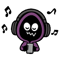 Dj Chilling Sticker by Naeleck
