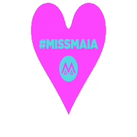 I Heartmissmaia Sticker by MISS MAIA