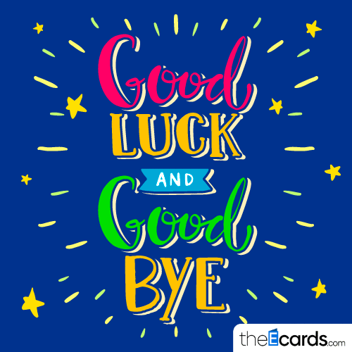 Good Bye GIF by TheEcards.com