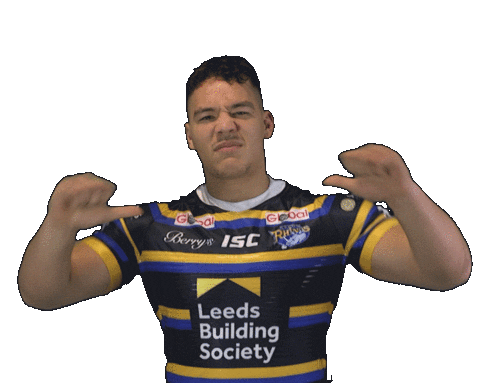 Dupree Thumbs Down Sticker by Leeds Rhinos