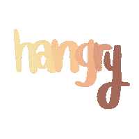 hdascoli694 food hungry hangry starving Sticker
