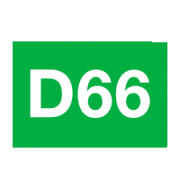 Logo Verkiezingen Sticker by D66