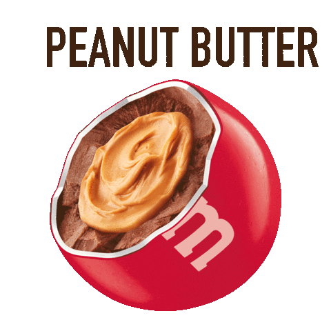 Peanut Butter Color Sticker by M&M’S Chocolate