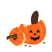 Halloween Smash Sticker by Monique Aimee