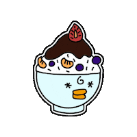 Ice Duck Sticker