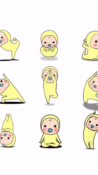 Yoga Memetan GIF