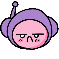 Angry Oh No Sticker