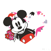 Valentines Day Love Sticker by Hong Kong Disneyland