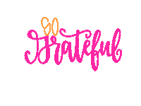 Gratitude Aswn Sticker by All She Wrote Notes