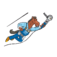 PFERD-Werkzeuge superhero hero diy superman Sticker