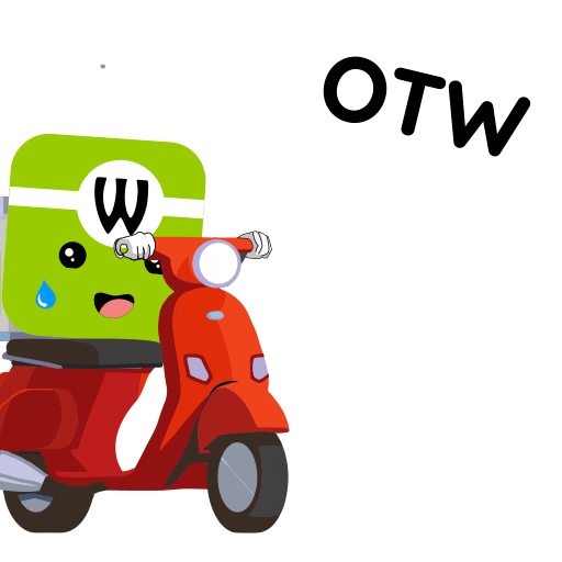 On The Way Ride Sticker by Wakuliner