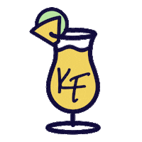 Drink Bar Sticker by Kenny Flowers