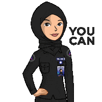 Hijab Troops Sticker by TRANS7