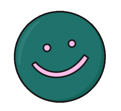 Happy Smiley Face Sticker by Nora Fikse