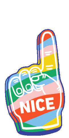 Hand Pointing Sticker by NPIRE