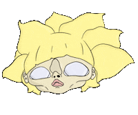 Fickiproduction cartoon weird bored indie Sticker