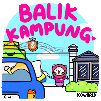 Cat Home Sticker by Eco Spring  at Iskandar Malaysia