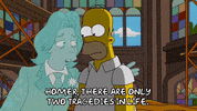 Scared Episode 18 GIF by The Simpsons