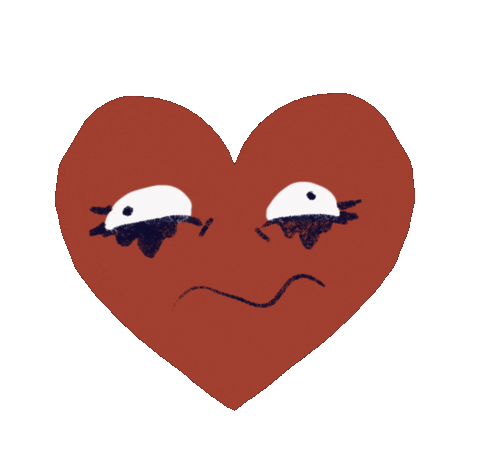 Saardbei giphyupload sad tired saardbei Sticker