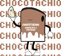 Chocolate Pistachio Sticker by The Yeah Blend