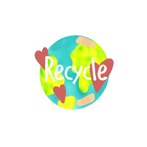 Save The World Earth Sticker