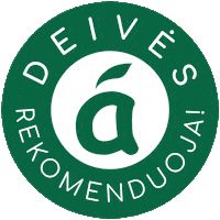 Deives Rekomenduoja Sticker by aromama