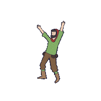 Dance Heros Sticker