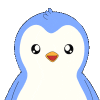 Quiet Place Penguin Sticker by Pudgy Penguins