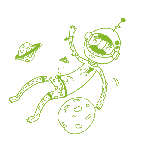 chill floating Sticker by Agentur triebwerk