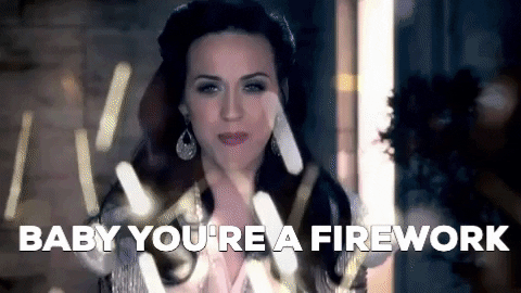 Katy Perry Firework GIF by Death Wish Coffee