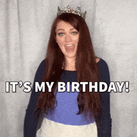 It's my Birthday!