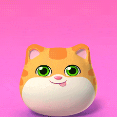 Excited Tabby Cat GIF by UpStudiosWorld