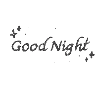 Good Night Sticker