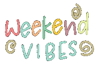 Weekend Colors Sticker
