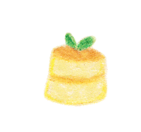 Pancake Fluffypancake Sticker by allthings_hk