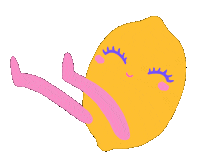 Cute Lemon Sticker
