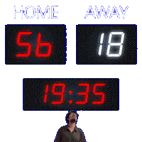 18 Away Sticker