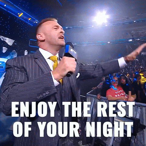 Good Night Smackdown GIF by WWE