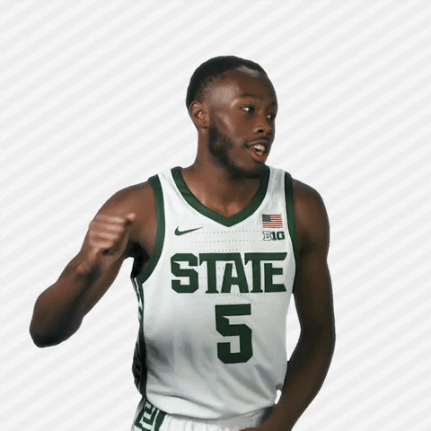 Happy Dance GIF by Michigan State Athletics