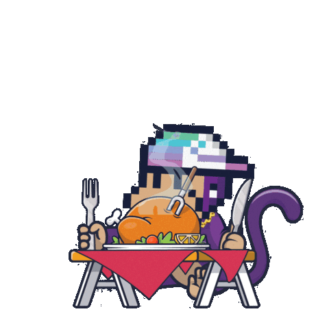 Hungry Crypto Sticker by BigBrains