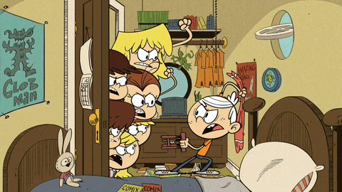 the loud house fighting GIF by Nickelodeon