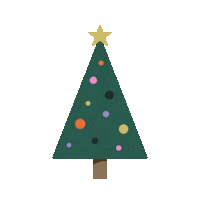 Christmas Tree Sticker