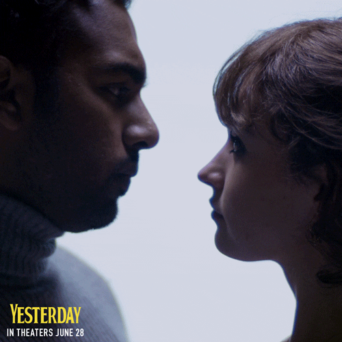 YesterdayMovie love look romantic stare GIF