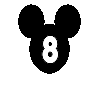 Mickey Mouse Sticker Sticker