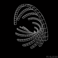 black and white loop GIF by Pi-Slices