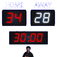 28 Away Sticker