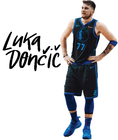 Luka Doncic Sticker by Feel Slovenia